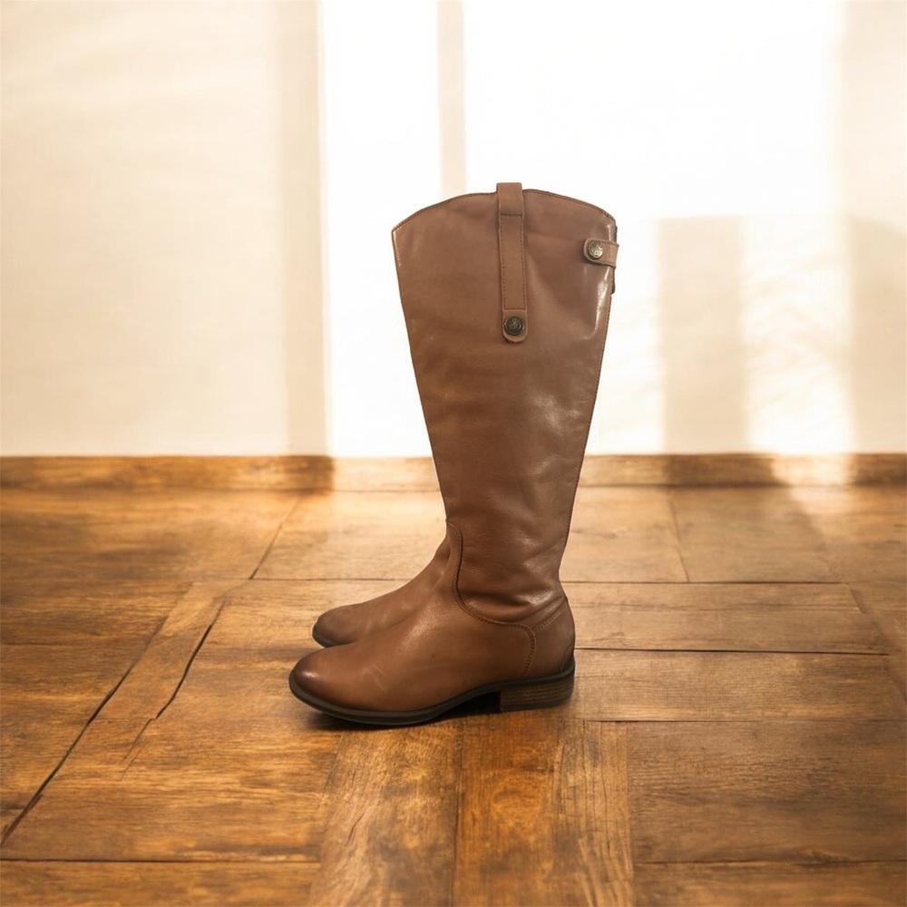 Sam Edelman Brown Leather riding Boots